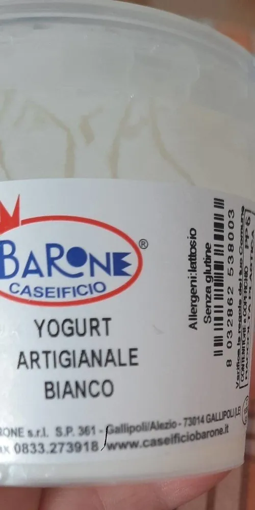Yogurt bianco