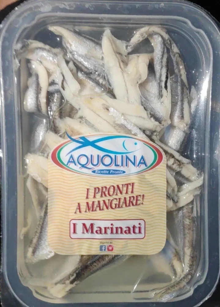 Filetti di alici marinate