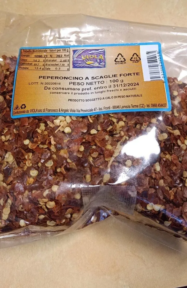 Peperoncino A Scaglie Forte