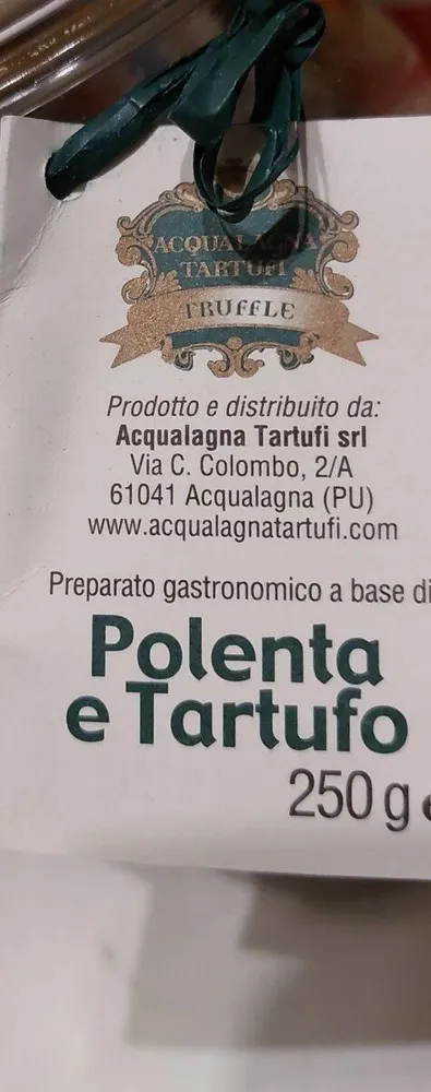 Polenta e tartufo