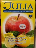 Spremuta integrale di mela e bergamotto