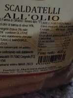Scaldatelli all'olio