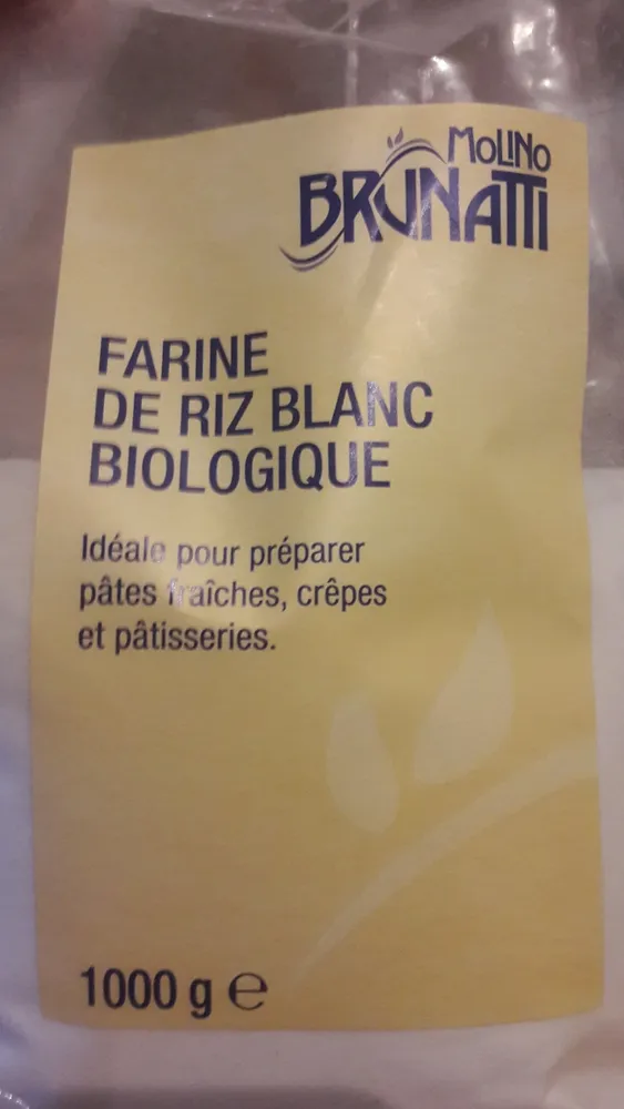 Farine riz blanc biologique