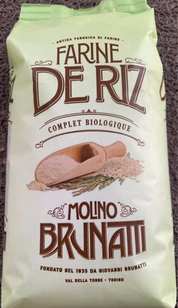 Farine de riz complet biologique