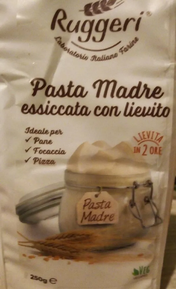 Pasta madre essiccata con lievito