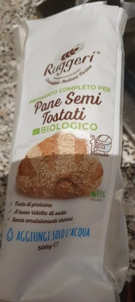 Preparato completo per pane semi tostati