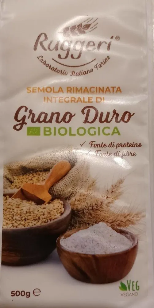 SEMOLA RIMACINATA INTEGRALE DI GRANO DURO