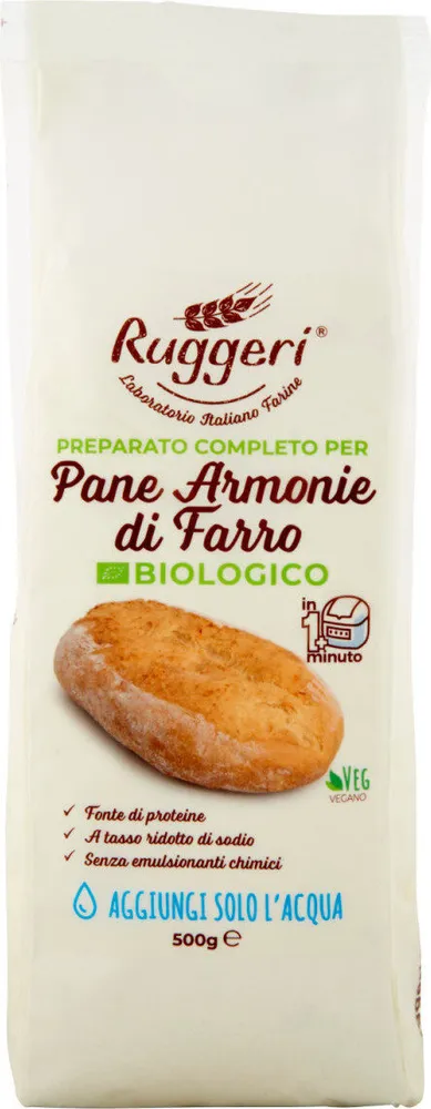 RuggerIGPreparato completo pe pane armonie di farro biologico