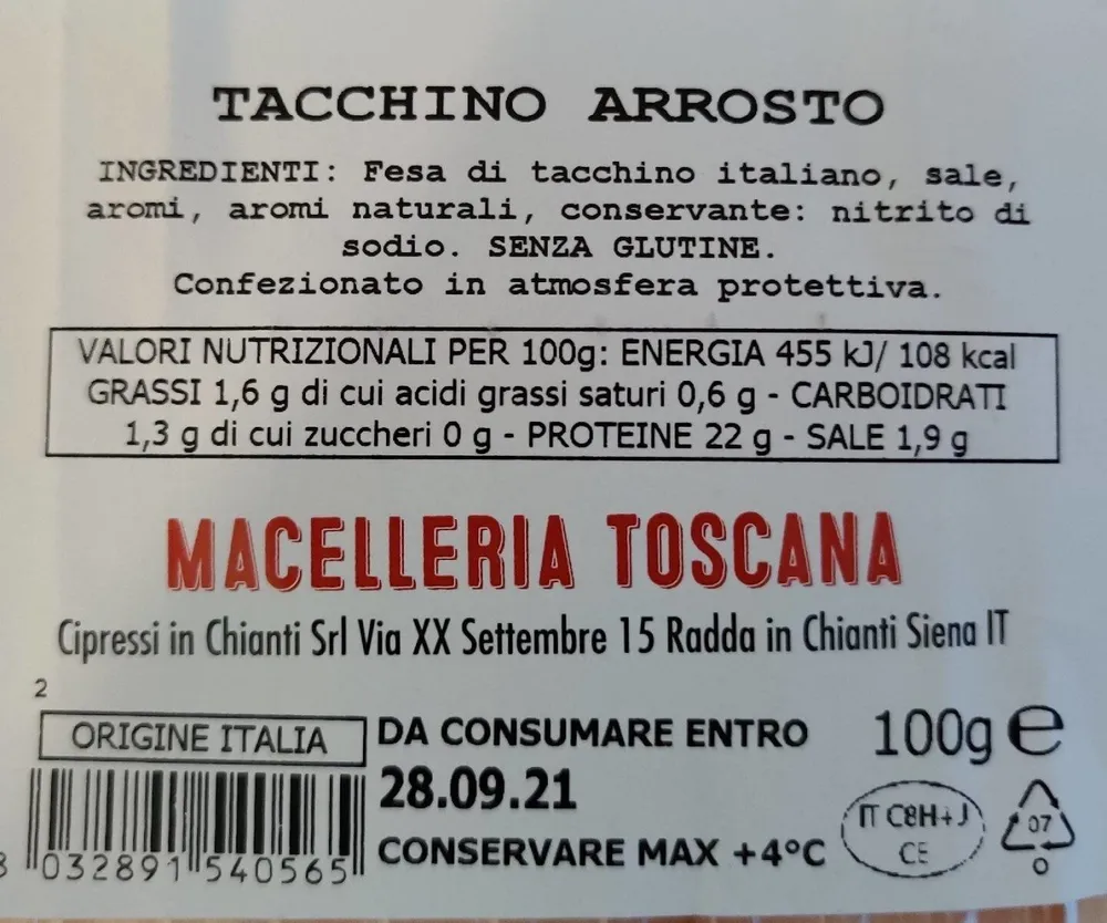 Tacchino arrosto