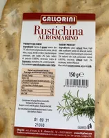 Rustichina al rosmarino
