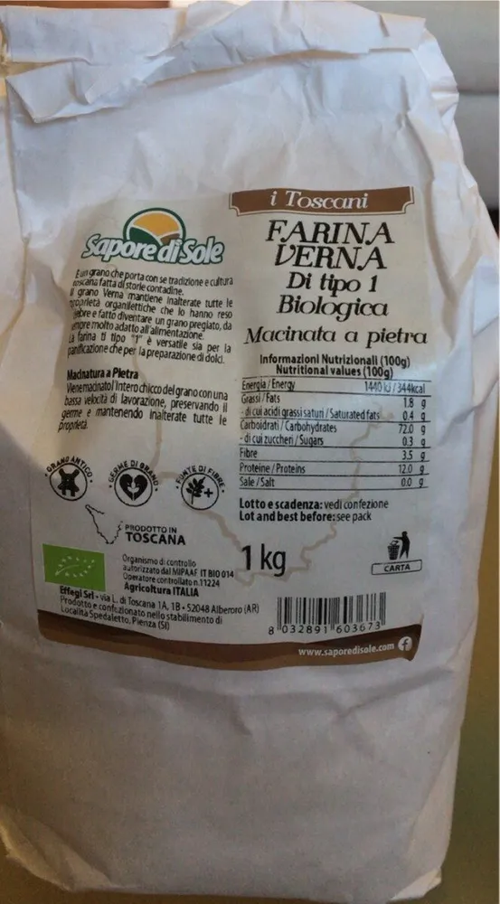 Farina verna di tipo 1