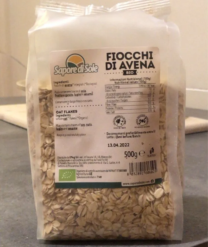 Fiocchi d’avena bio