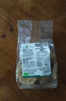 Biscotti farro e riso con cocco e cioccolato