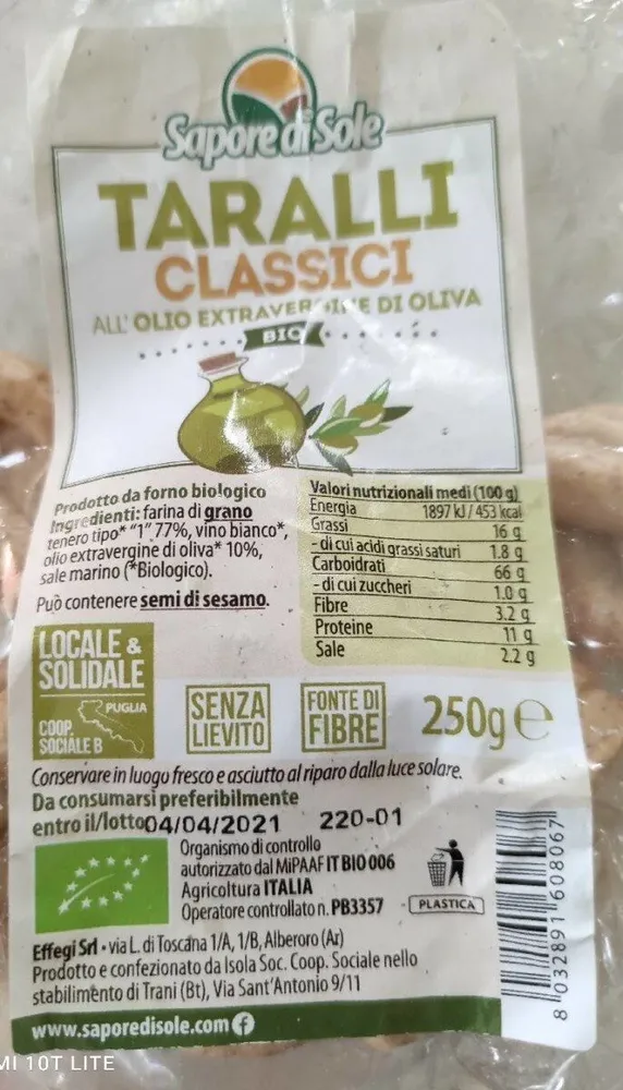 Taralli classici