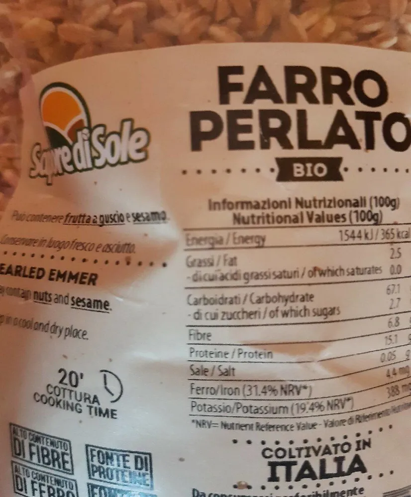 Farro perlato