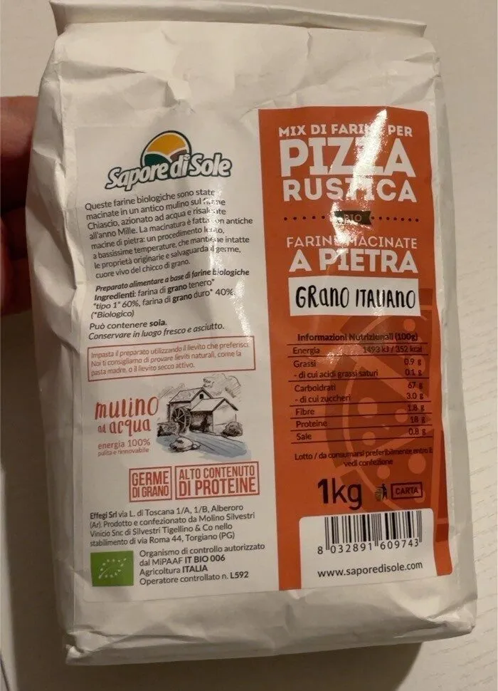 Mix di farine per pizza rustica