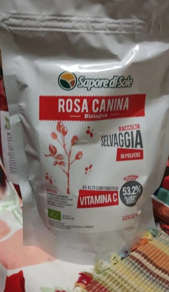 Rosa canina in polvere
