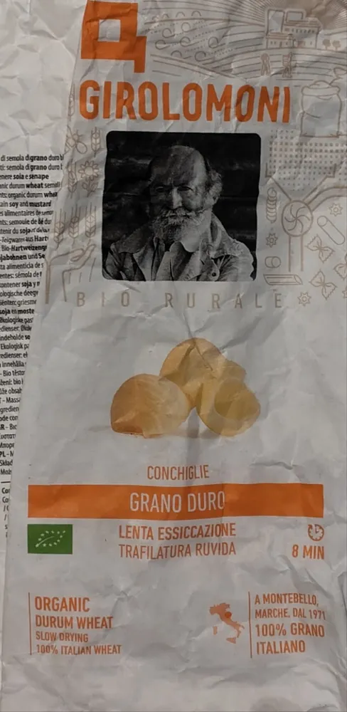Conchiglie bio