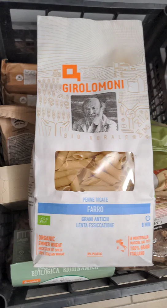 Penne rigate al farro