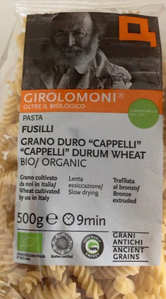 Fusilli Grani Duro Cappelli