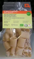 Paccheri semintegrali di grano duro