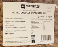 Fusilli complet d’épeautre bio