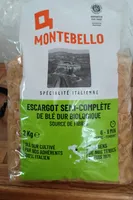 Escargot semi-complet de blé dur biologique
