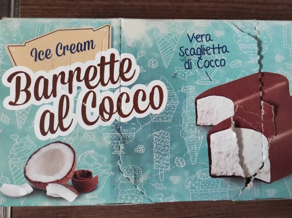 Barrette al cocco