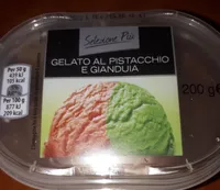 Gelato al pistacchio e gianduia