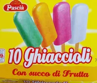 10 Ghiaccioli con succo di frutta