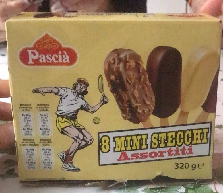 8 mini stecchi assortiti