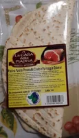 Piadina farcita prosciutto crudo e formaggio edamer
