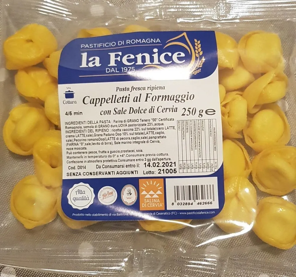 Cappelletti al fornaggio