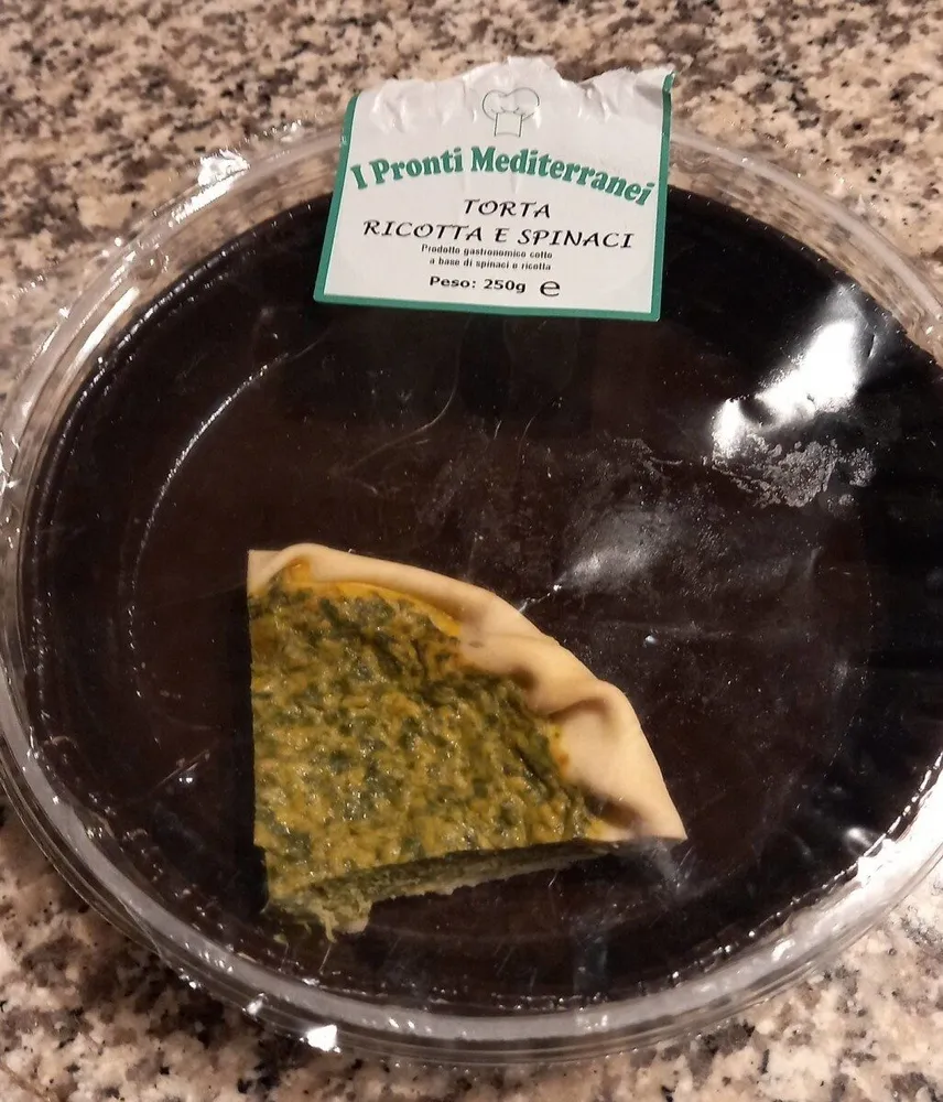 Torta ricotta e spinaci
