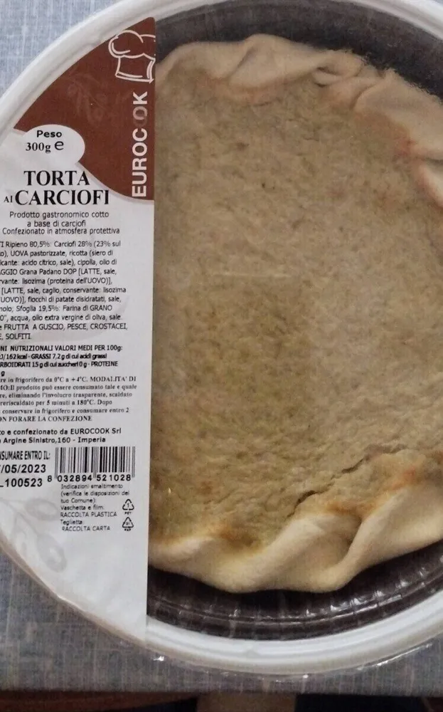 Torta ai carciofi