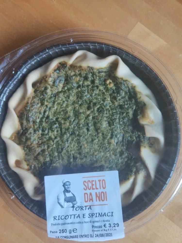 Torta ricotta e spinaci