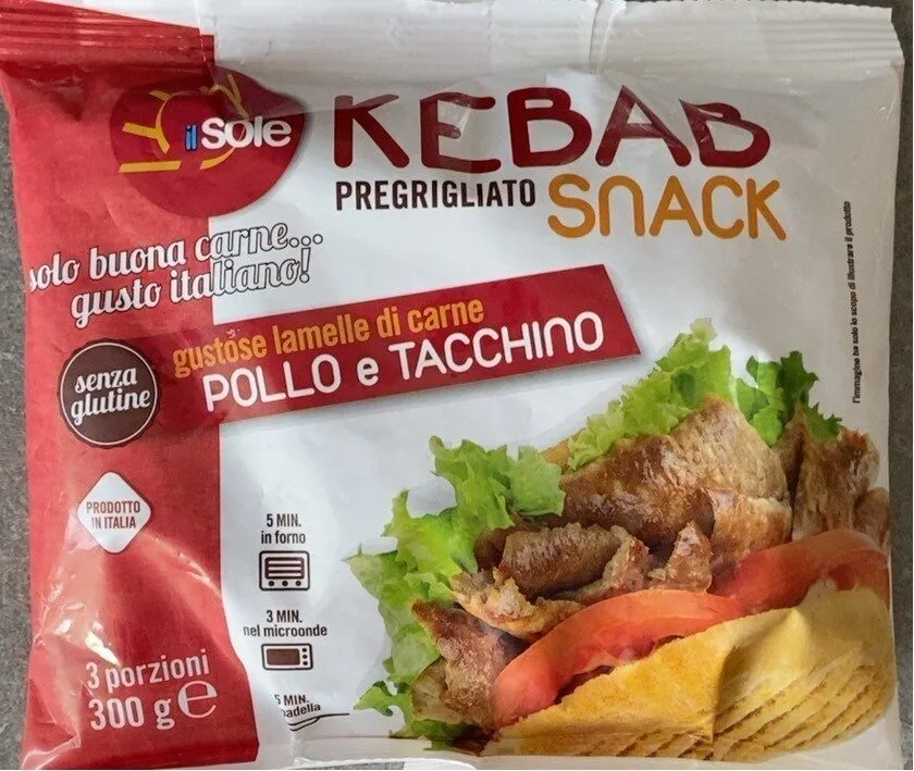 Kebab pregrigliato