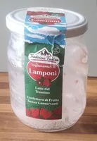Yogurt intero ai lamponi