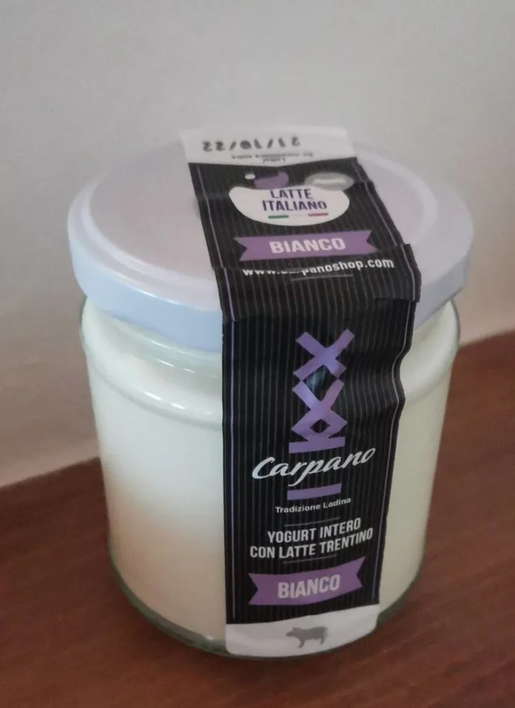 Yogurt intero con latte trentino
