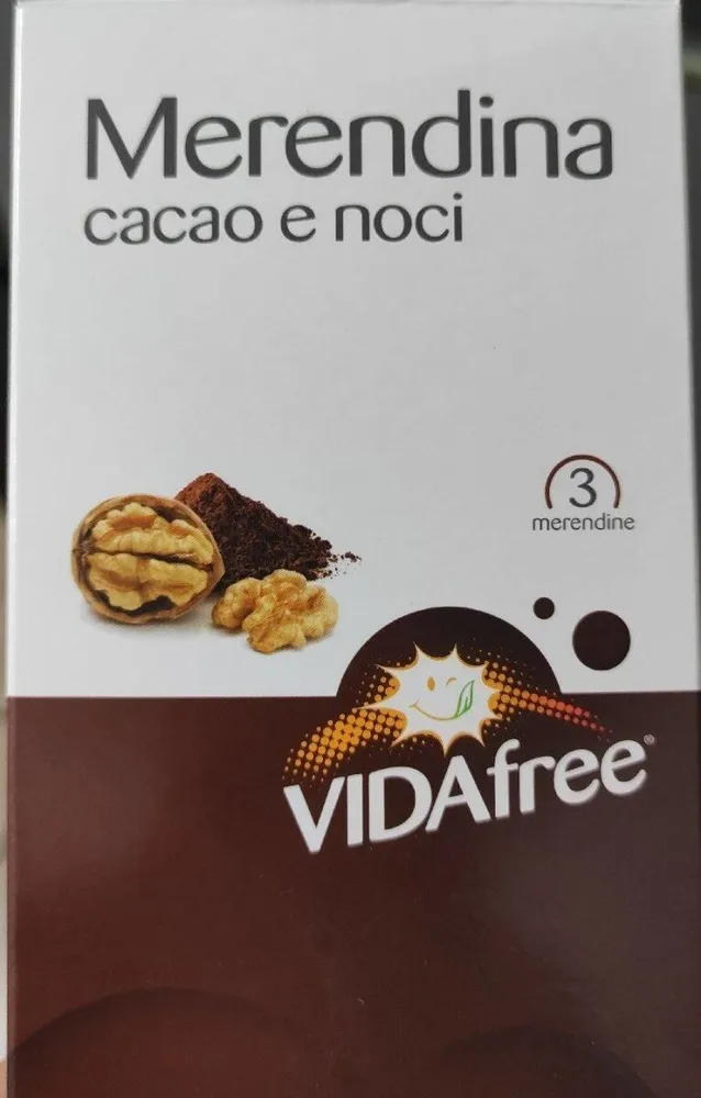 Merendina cacao e noci