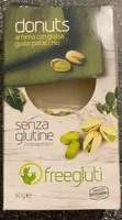 Donuts al firno con glassa gusto pistacchio
