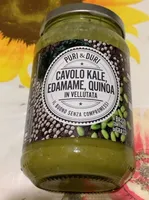 Cavolo, Kale, Edamame, Quinoa in vellutata