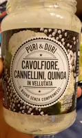 Cavolfiore cannellini quinoa in vellutata