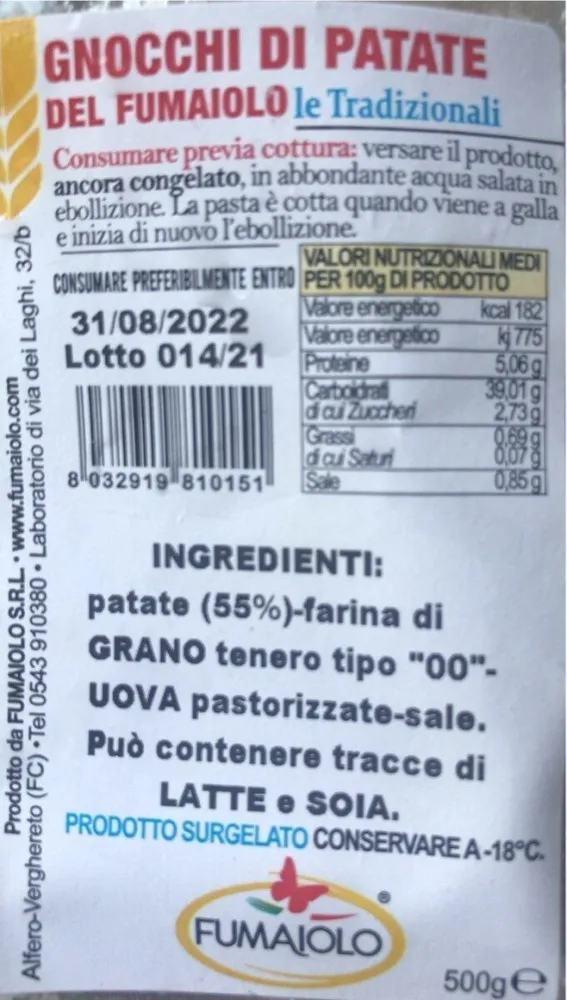 Gnocchi di patate