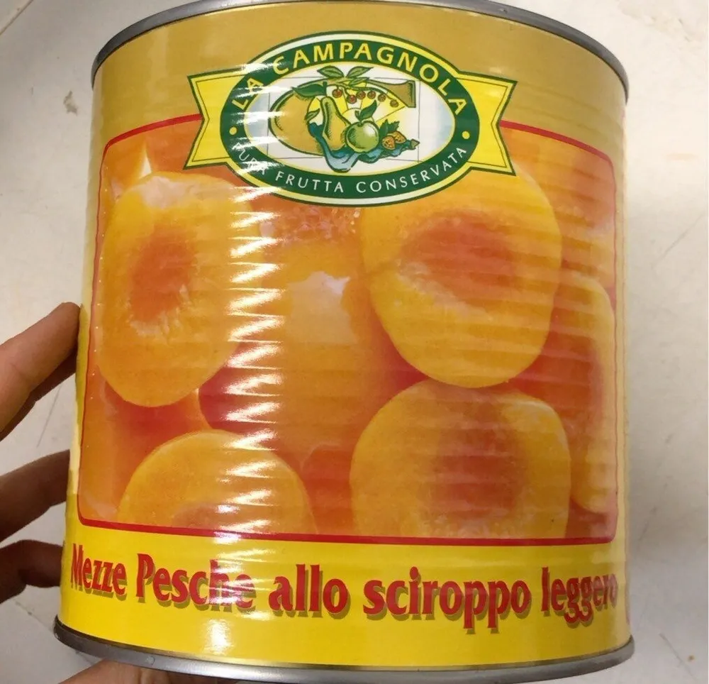 Mezze Pesche allo sciroppo leggero