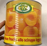 Mezze Pesche allo sciroppo leggero
