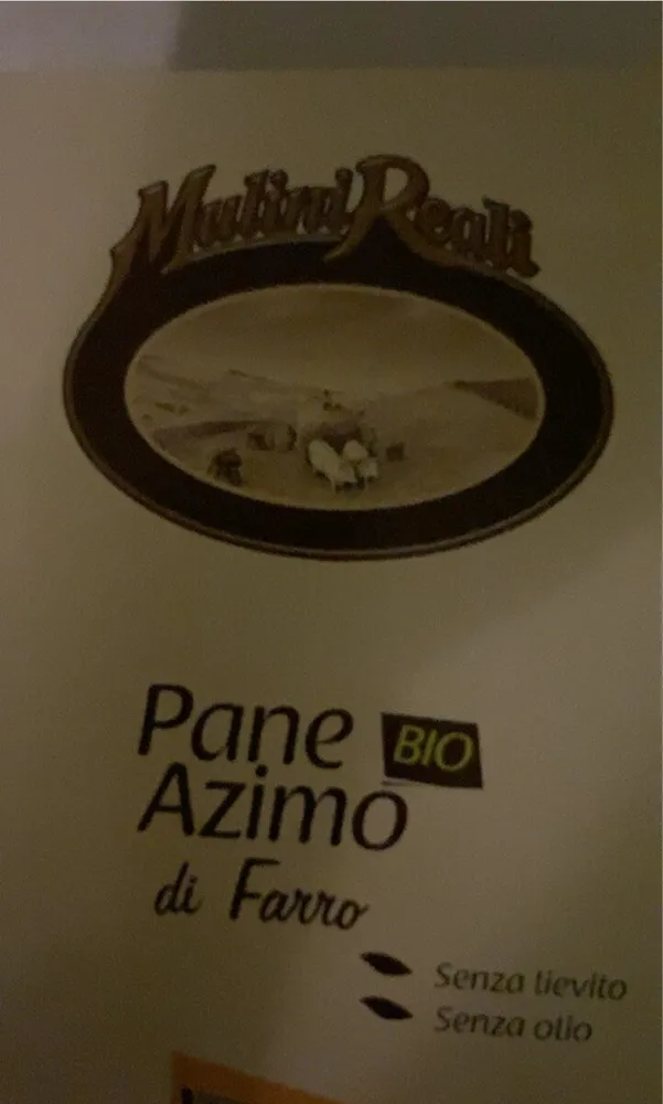 Pane azimo di farro
