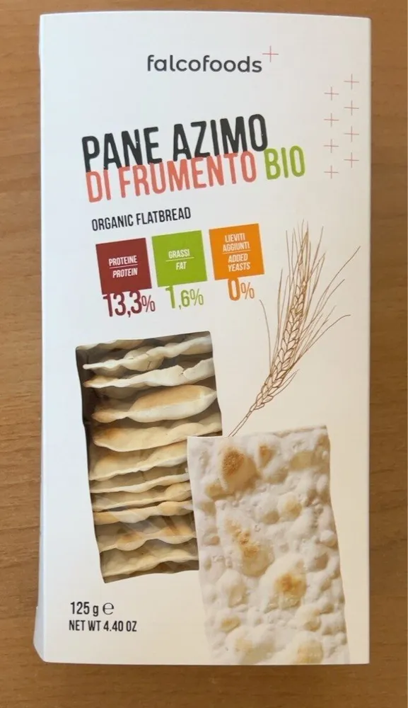 Pane Azimo di Frumento Bio