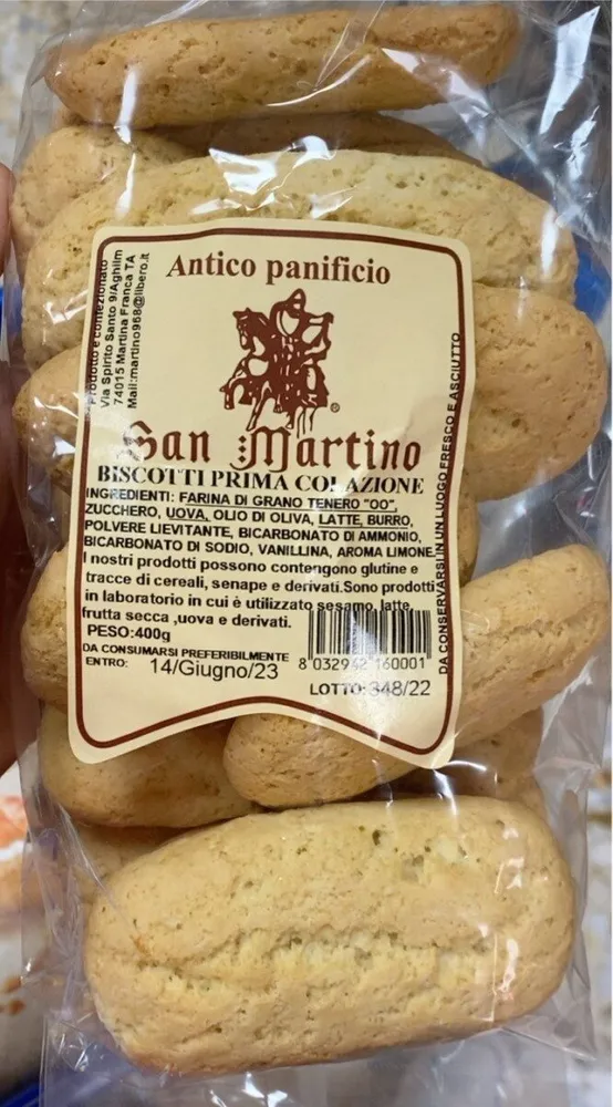 Biscotti prima colazione