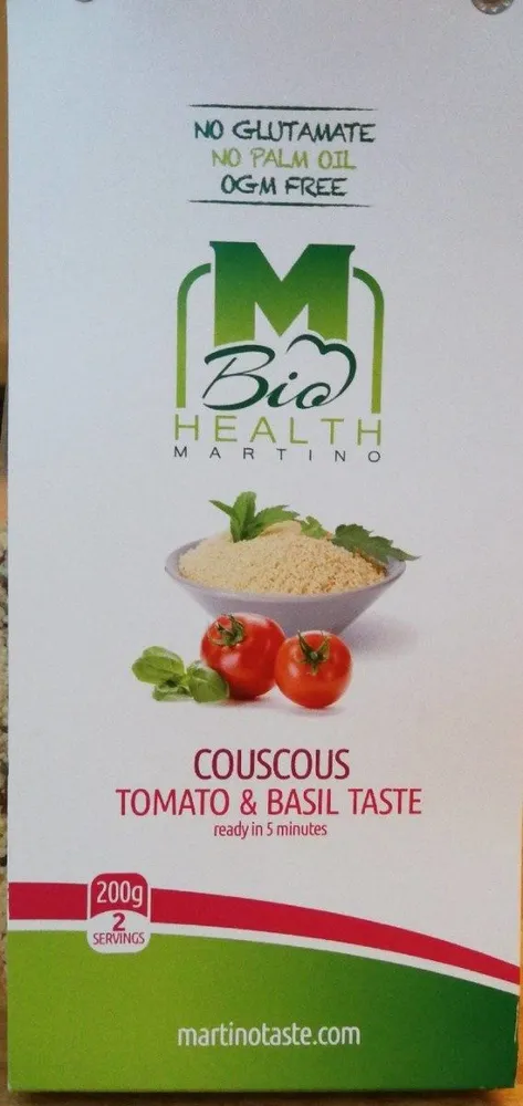 Couscous tomato et basil taste